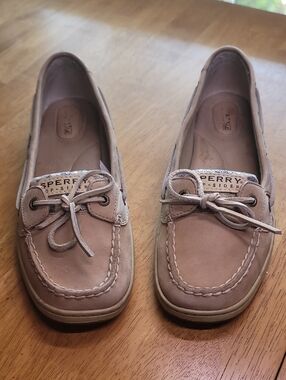 Sperry Women's Leopard Print Leather Boat Shoes